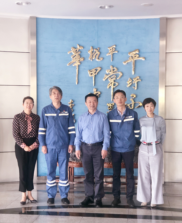 bw必威西汉姆联官方网站董事长徐辉一行前往淮南平圩电厂进行客户回访