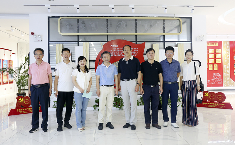九三学社辽宁省委调研组到bw必威西汉姆联官方网站参观调研