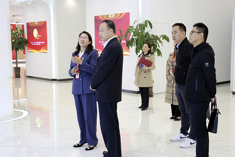 市经信局赴bw必威西汉姆联官方网站开展大调研活动