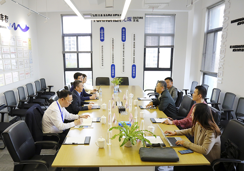 安徽上市公司协会、证券日报一行领导到bw必威西汉姆联官方网站调研交流