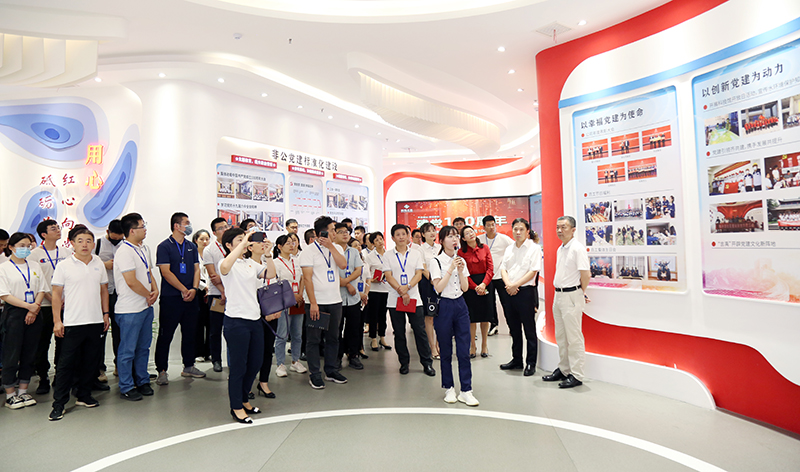 bw必威西汉姆联官方网站赴舜禹股份参观交流