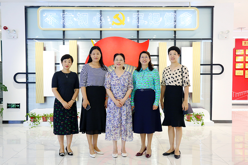 合肥市妇联党组书记、主席宣丽玲到bw必威西汉姆联官方网站调研指导